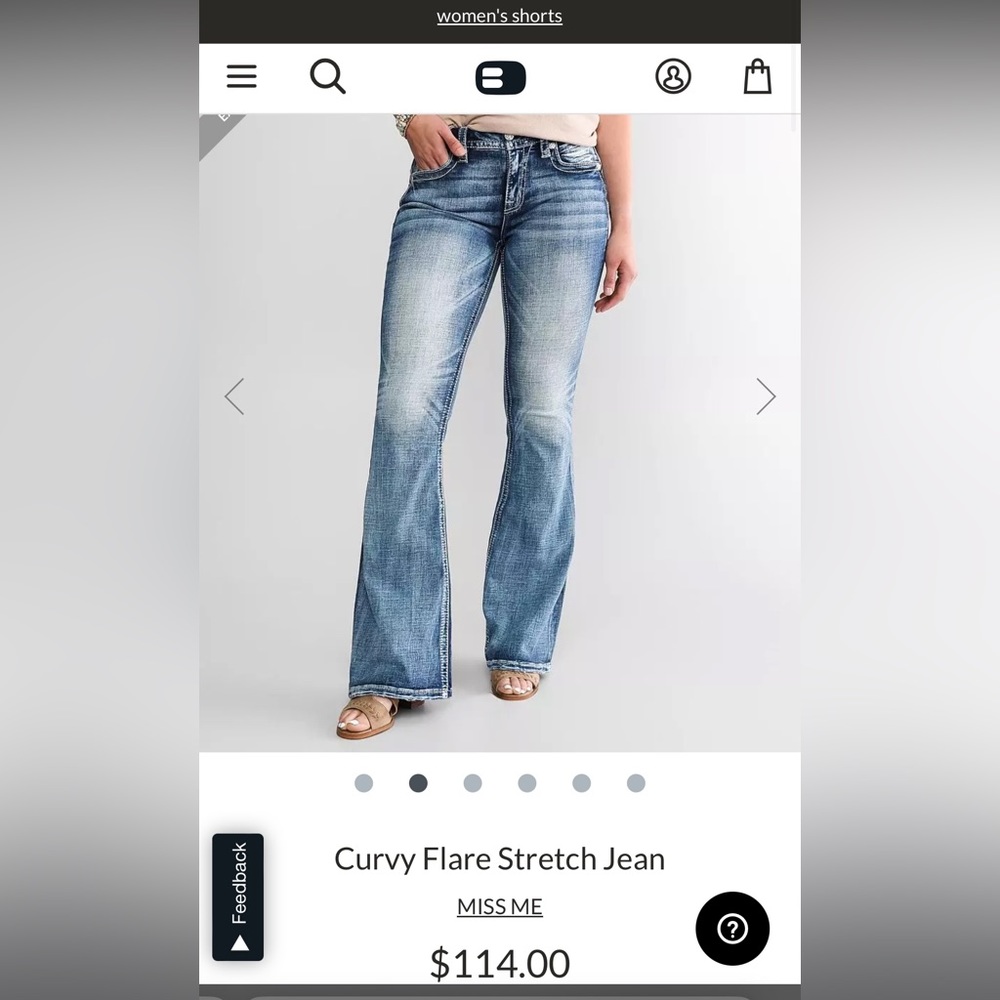 Miss Me Curvy Jeans